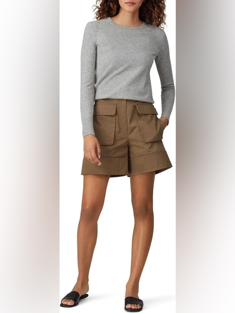 Myriam Cuffed Cargo Shorts
